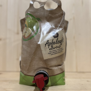 Apfelsaft Naturtrüb - 3 Liter Bag Ernte 2023